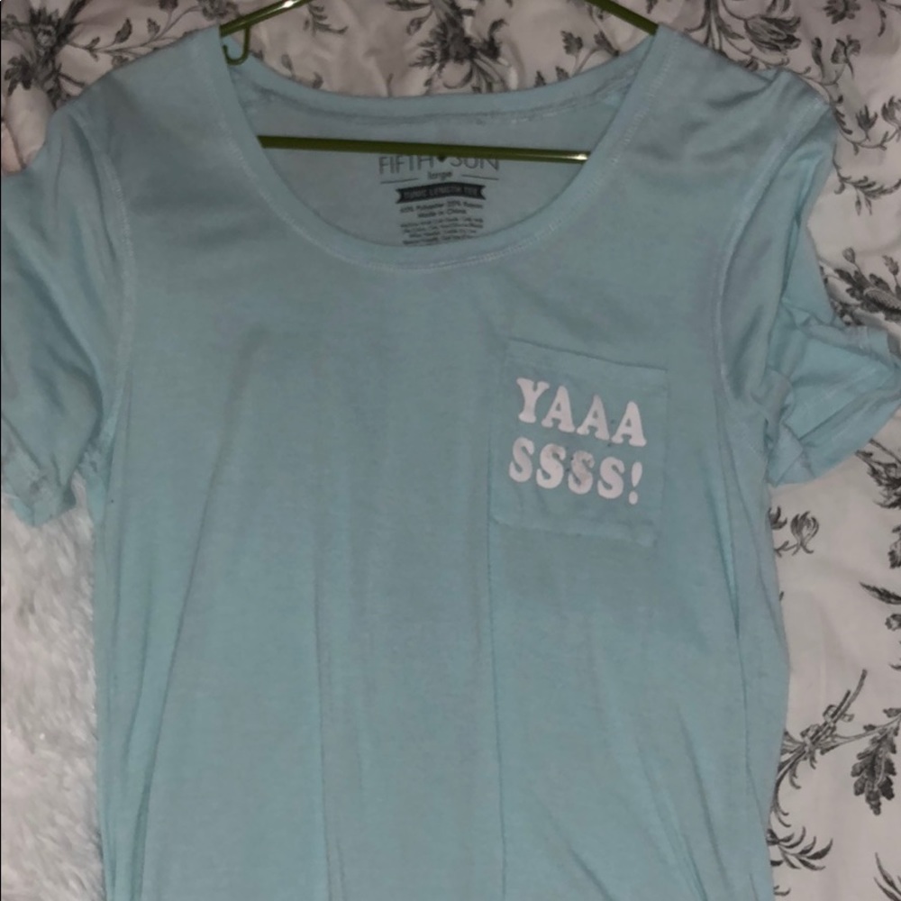 Blue shirt